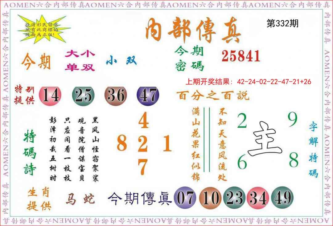 2025332期：内部传真报，描绘www澳门马会传真玄机:荣华富贵今中事;解析2025年港澳免费看资料5肖10码：【虎蛇马猴猪,2-3-7-9-13-25-29-37-42-46】